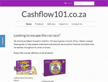 Tablet Screenshot of cashflow101.co.za